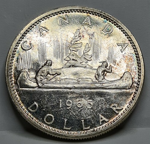 Canada dollaro 1965 aunc - 1,
