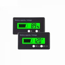 Voltmetro LCD da incasso o pannello - Tester - piombo - litio