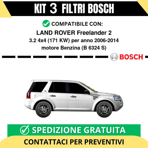 Kit bosch filtri - kit, tagliando