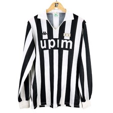 1989-90 Juventus Maglia Kappa Upim L (Top)  SHIRT MAILLOT TRIKOT