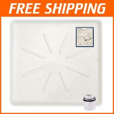 Soluzione Contenimento Perdite - Vassoio di Scarico Lavatrice Resistente 30 x 32 Pollici