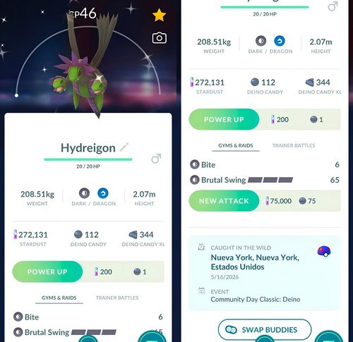 Shiny hydreigon nuovo con - shiny,