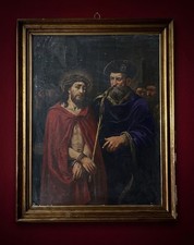 Dipinto olio su tela scuola