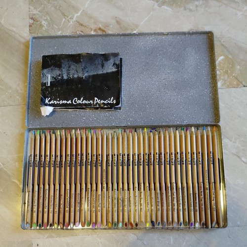 Berol karisma coloured pencils - berol,