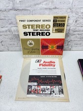 1960's STEREO TEST RECORD LP