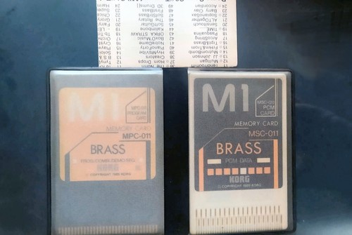 Set card for korg - korg, m1r