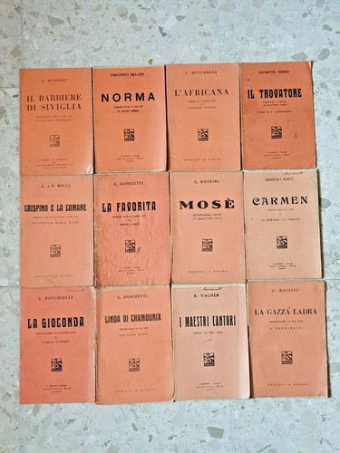 Lotto antichi libretti - lotto,