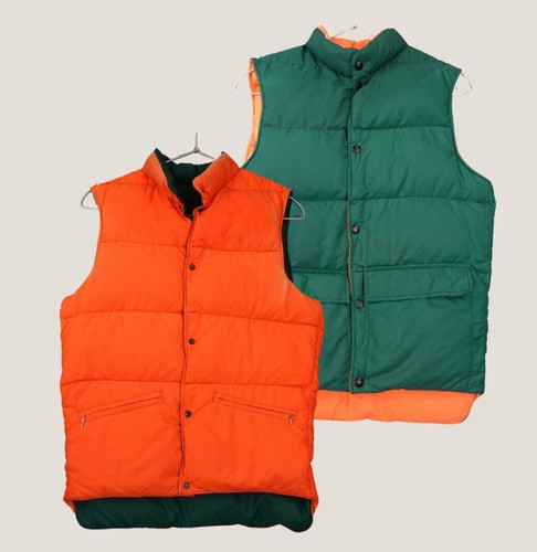 Gilet vintage preppy puffer - vintage,