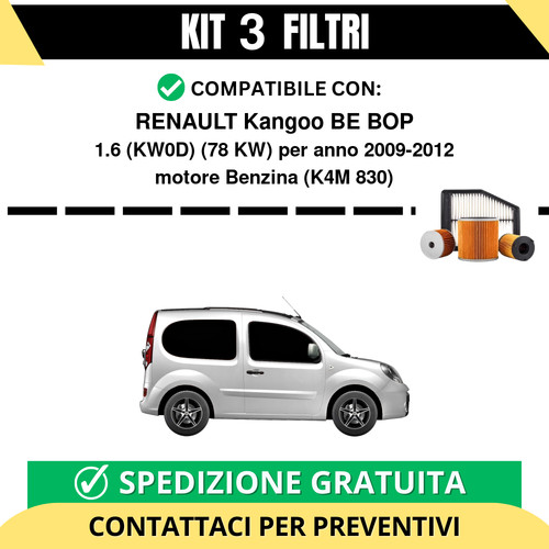 Kit filtri risparmio - filtri, per