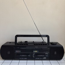 Methodo Stereo Radio E Registratore Musicassette Portatile Vintage - Leggi Desc.