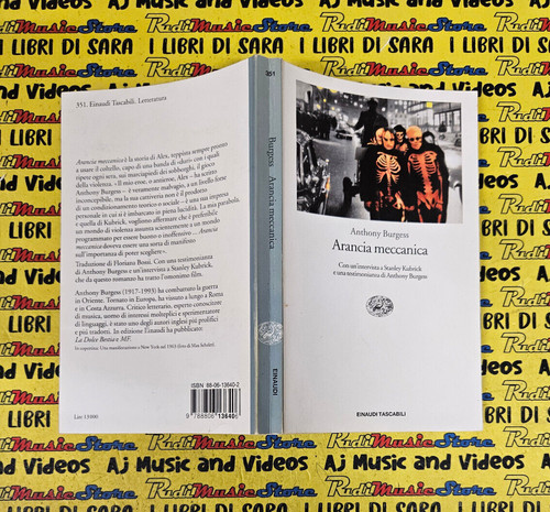 Book libro arancia meccanica - libro,