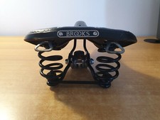 Sella pelle BROOKS B67 rare LIMITED EDITION molle Black bici vintage classica 