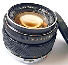 OLYMPUS OM-System G.ZUIKO AUTO-S obiettivo 50 mm F/1.4 n. 344088 povero