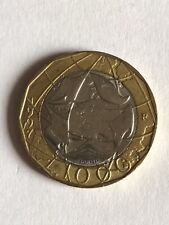 RARA MONETA 1000 lire 1997 Errore Di Conio MILLE MILLE LIRE ERRATA