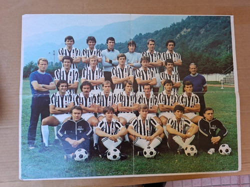 Poster calcio juventus squadra - calcio,