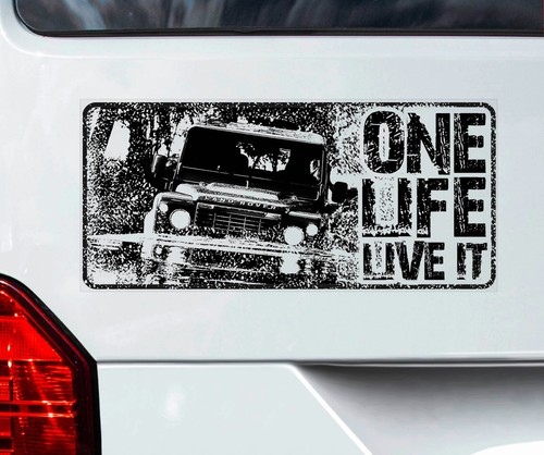 One life live adesivo - life,,