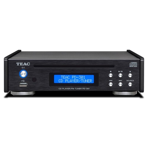Teac 301dab black lettore - black,