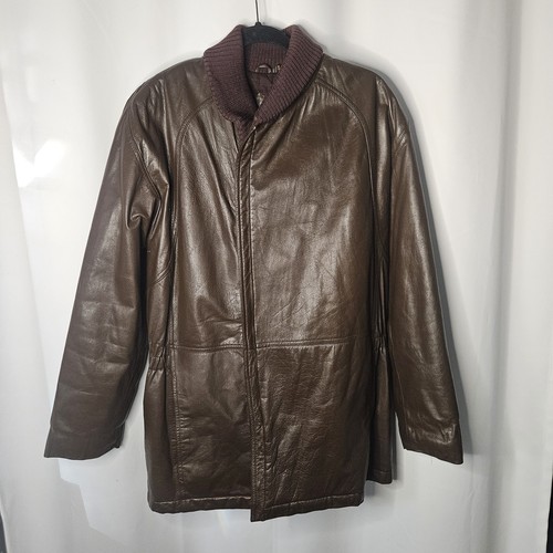 Nino cerruti sport parka pelle - nino,