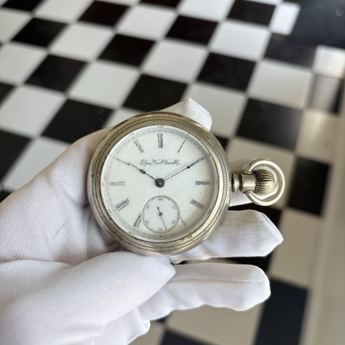 Orologio tasca 1896 elgin - tasca,