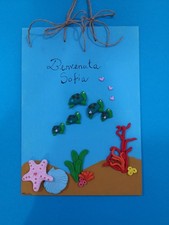 FIOCCO NASCITA DIETRO PORTA IN