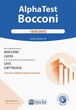 Alpha test bocconi 1600 quiz - test,