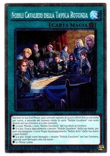 NOBILI CAVALIERI DELLA TAVOLA ROTONDA NKRT-IT018 Rara Platino Italiano YUGIOH