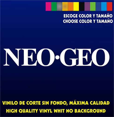 Sticker vinilo neo geo - vinilo,