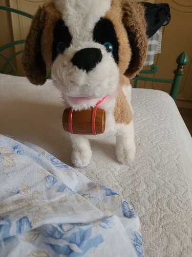Cane peluche con pile - ,