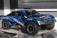 Traxxas TRX 68386 BLU Slash 4x4 VXL Clipless 1:10 corso corto NUOVO IMBALLO ORIGINALE BLU