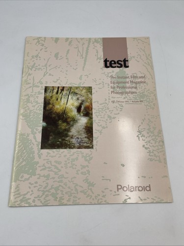 Test polaroid film - test:,