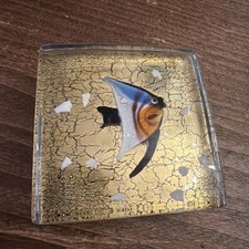 Murano Fish Paperweight Vetro