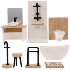 8 Pezzi Bagno WC Vasca da