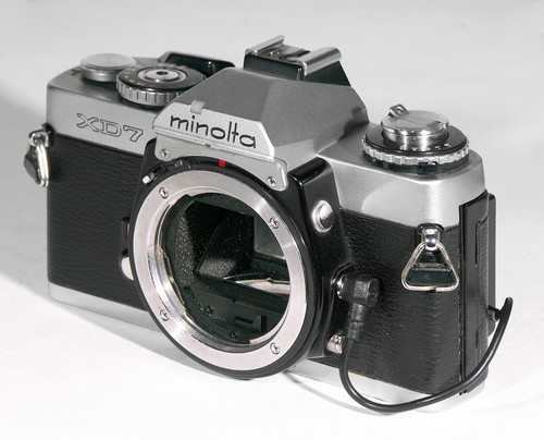 Minolta fotocamera reflex - xd, 7