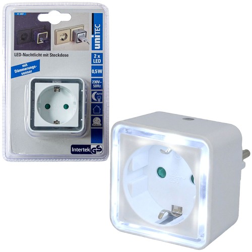 Led notturno presa - led, sensore