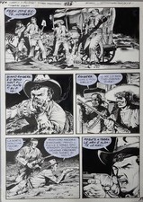 TEX tavola originale di M