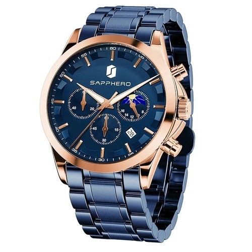Sapphero orologio uomo - orologio,