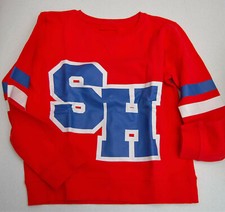 Maglia ragazza SH synergy hockey manica lunga rosso TAGLIA S R60