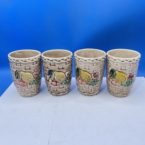 Vaso cesto ceramica - ceramica, frutta