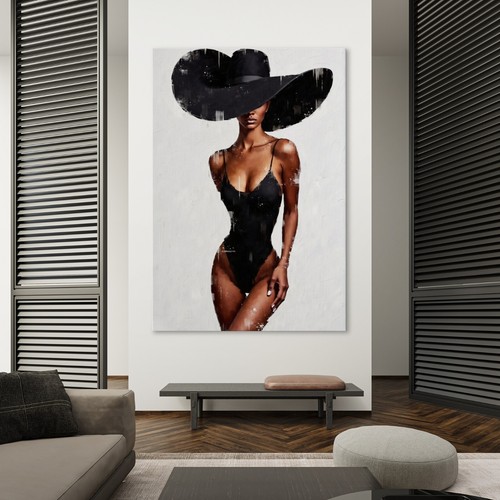 Elegante arte donna - , moda