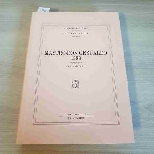 Verga mastro don - verga,