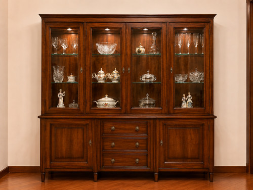 Credenza vetrina classica - credenza/vetrina,