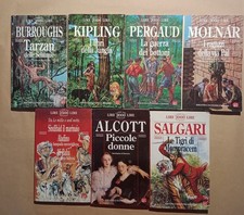 BIBLIOTECA ECONOMICA NEWTON per RAGAZZI 1994 7 sette titoli