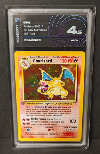 Charizard holo 1ª - charizard,