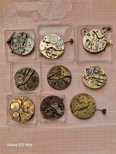 Lotto Orologi Da Tasca Movimenti Per Ricambi