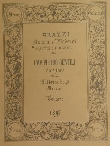 Gentili pietro arazzi antichi - gentili,