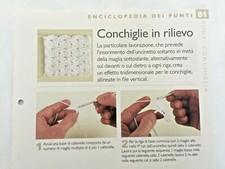 Scheda tecnica Punti Uncinetto