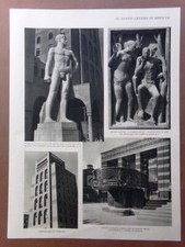 Stampa del 1932 Nuovo centro