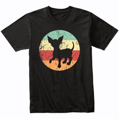 Shirt retrò chihuahua icona - t-shirt,