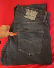 JEANS LEVI'S neri uomo donna ragazzo ragazza unisex tg 32 33 in saldo