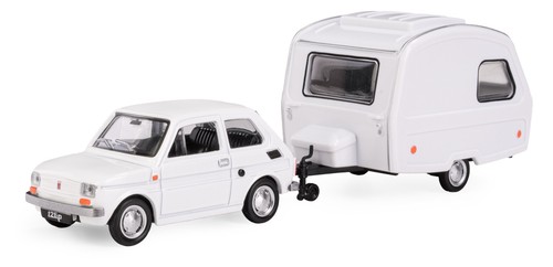 Fiat 126p maluch bianco - fiat,